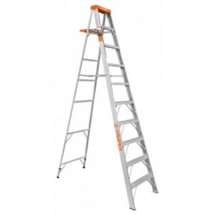 TRUPER ESCALERA TIPO TIJERA CON BANDEJA 102 KG TIPO II 9 PELDAÑOS 10436 TRUPER