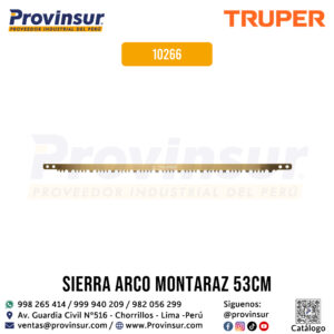 Arco jardinero AJT-21 segueta de repuesto 10266 Truper
