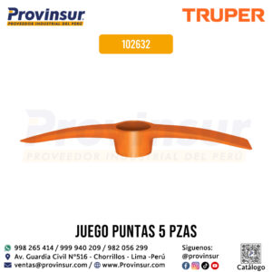 Pico Peruano 5 lb sin mango 10634 Truper
