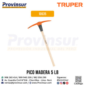 Zapapico Peruano 5 lb Mango 90 cm 10635 Truper