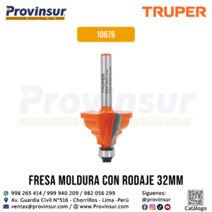 Broca para Router Española 1-1/4'' con Balero 10676 Truper