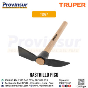 Talacho-Pico con Mango de Madera 14'' 10927 Truper