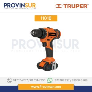 TALADRO / DESTORNILLADOR INALÁMBRICO 3/8", PROFESIONAL 12 V 11010 Truper