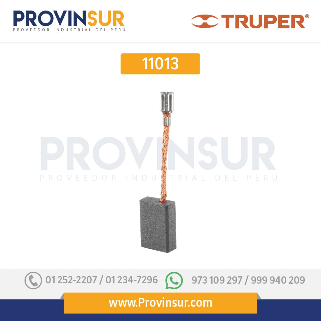 Carbones de repuesto para esmeriladora ESMA-4-1/2A9 11013 Truper 1 Carbones de repuesto para esmeriladora ESMA-4-1/2A9 11013 Truper