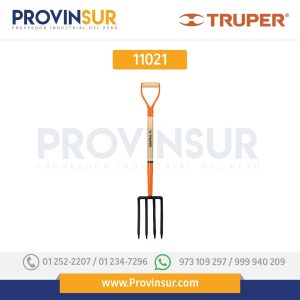 Bieldo para jardín, 4 dientes, puño "Y", mango 30" 11021 Truper