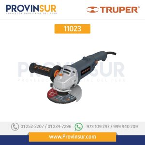 ESMERILADORA ANGULAR 4-1/2", INDUSTRIAL, 220 V, 1050 W 11023 Truper