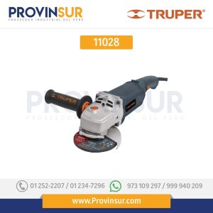 ESMERILADORA ANGULAR 4-1/2", INDUSTRIAL, 220 V, 1200 W 11028 Truper