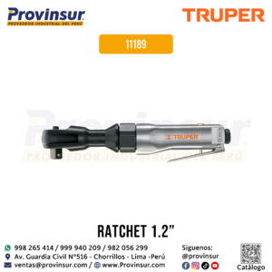 Matraca de impacto neumática de 1/2 pulgada 11189 Truper