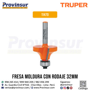 Broca para router redondeado de 1-1/4 pulgada con balero 11470 Truper