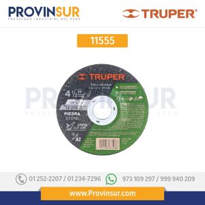 Disco para corte de piedra, tipo 42, diámetro 4-1/2" 11555 Truper