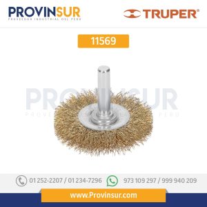 Carda circular 2" para taladro 11569 Truper