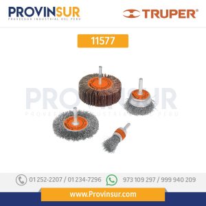 Juego de 4 cardas para taladro 11577 Truper