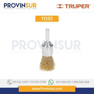 Carda de copa, alambre grueso, 3/4" para taladro 11593 Truper