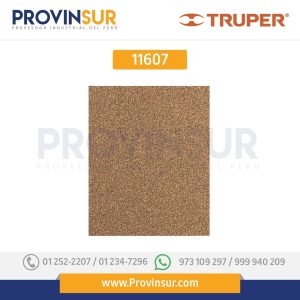 Lija para madera papel cabinet, grano 40 11607 Truper