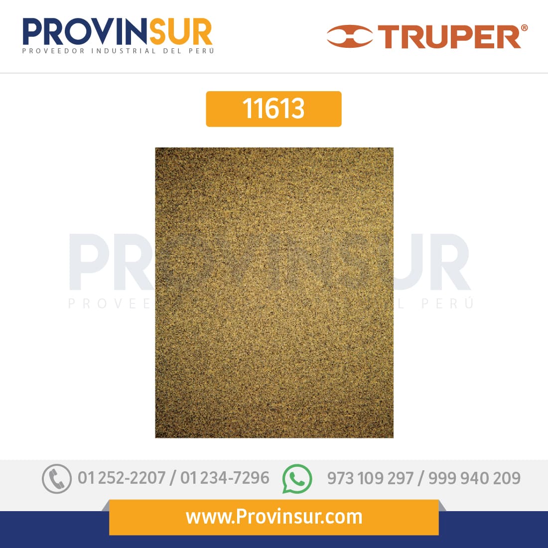 Lija para madera papel cabinet, grano 150 11613 Truper 1 Lija para madera papel cabinet, grano 150 11613 Truper