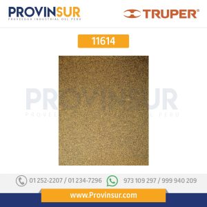 Lija para madera papel cabinet, grano 180 11614 Truper