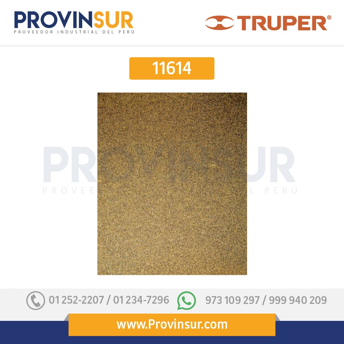 Lija para madera papel cabinet, grano 180 11614 Truper 1 Lija para madera papel cabinet, grano 180 11614 Truper