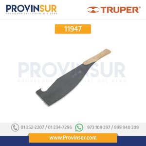 MACHETE TRUPER 1004 GANCHO 21.5" CON MANGO NEGRO 11947 Truper