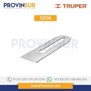 Cuchilla para cepillo de carpintero # 6 12036 Truper