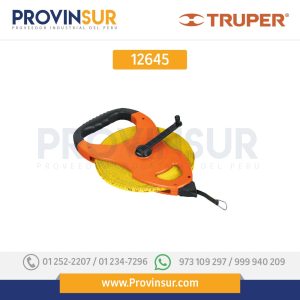 Cinta larga fibra de vidrio, tipo cruceta, 100 m 12645 Truper
