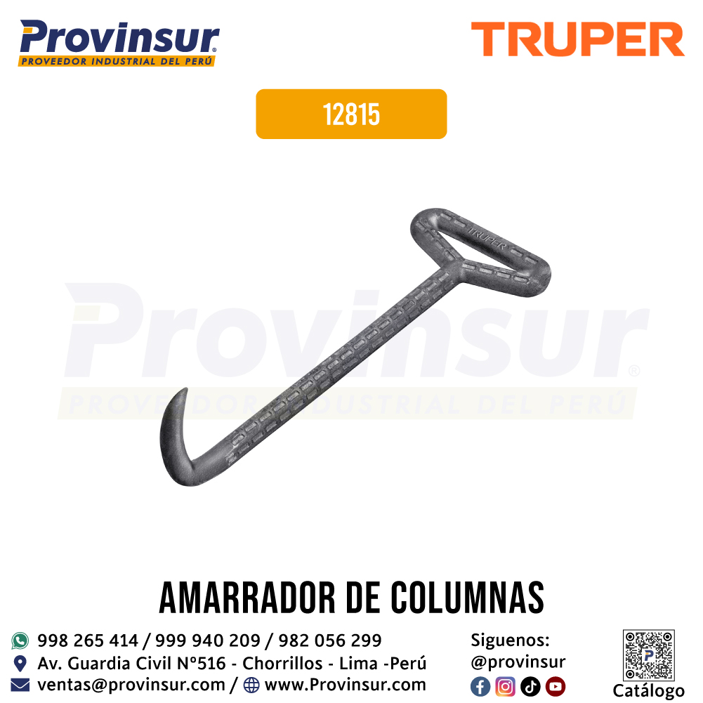 Amarrador de Varillas con Grip 12815 Truper 1 Amarrador de varillas con grip 12815 Truper