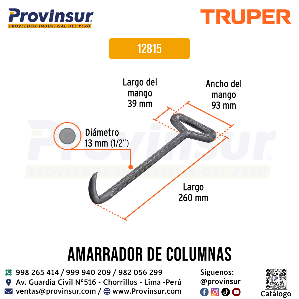 Amarrador de Varillas con Grip 12815 Truper 2 Amarrador de varillas con grip 12815 Truper