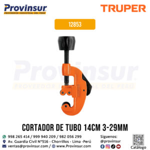 Cortador de tubo de cobre 1/8 a 1-1/8 pulgadas cuchilla de 17 mm 12853 Truper