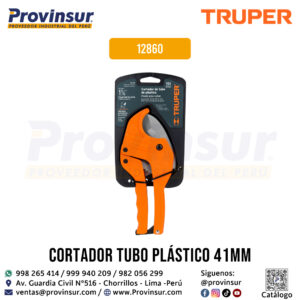 Cortador de tubo de plástico de corte 1-5/8 pulgadas-41mm 12860 Truper