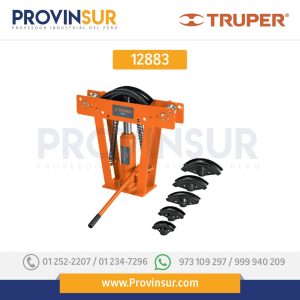Doblador de tubo hidráulico, 12 toneladas 12883 Truper