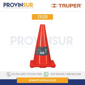 Cono de precaución de 45 cm 13120 Truper