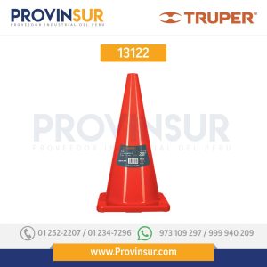 Cono de precaución de 70 cm 13122 Truper