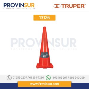 Cono de precaución de 90 cm 13126 Truper