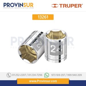 Dado de 6 puntas, cuadro 1/2" de 11mm 13261 Truper