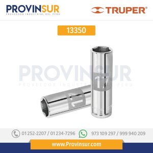 Dado de 6 puntas, cuadro 1/2" de 10mm 13350 Truper