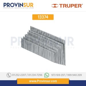 Caja con 10000 clavos calibre 23, 15 mm para CLNE-23 13374 Truper