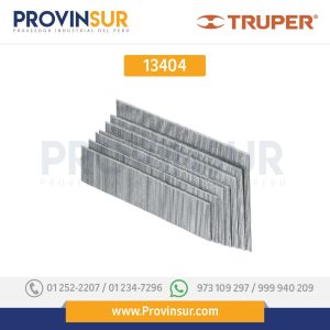 Caja con 10000 clavos calibre 23, 19 mm para CLNE-23 13404 Truper