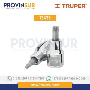 Dado punta Torx, cuadro 1/2", T-25 13435 Truper