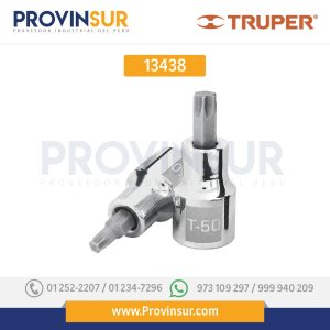Dado punta Torx, cuadro 1/2", T-45 13438 Truper