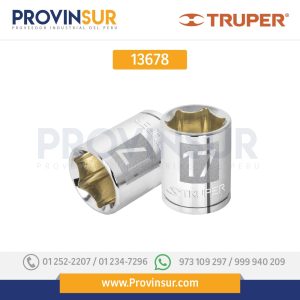 Dado de 6 puntas, cuadro 3/8", de 14mm 13678 Truper