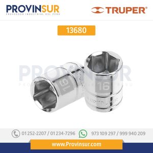 Dado de 6 puntas, cuadro 3/8", de 16mm 13680 Truper