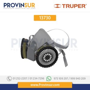 Kit respirador profesional con cartuchos multigas 13730 Truper