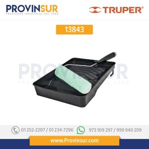 Kit de rodillo para pintar, 9" (maneral, charola y felpa) 13843 Truper