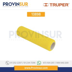Felpa para rodillo, esponja 9 x 3/8", superficies lisas 13898 Truper
