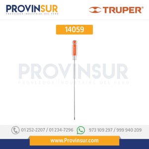 Desarmador punta Phillips # 0, mango de acetato 8" 14059 Truper