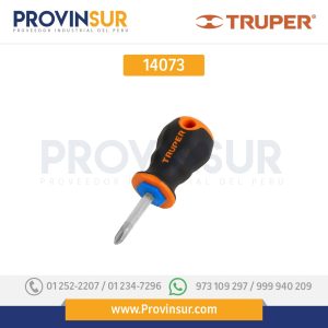 Desarmador punta Phillips # 2, mango Comfort Grip, 1-1/2" 14073 Truper