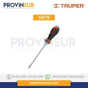 Desarmador punta Phillips # 2, mango Comfort Grip, 6" 14079 Truper
