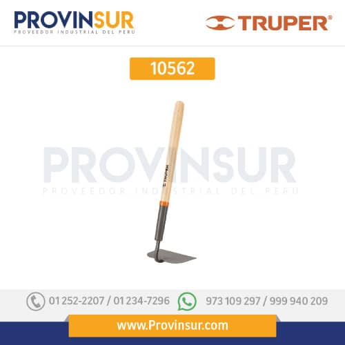 Azadón tomatero mango corto 18" 10562 Truper 1 Azadón tomatero mango corto 18" 10562 Truper
