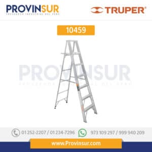Escalera de tijera, aluminio, tipo ll, 6 escalones 10459 Truper
