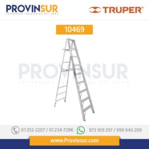 Escalera de tijera, aluminio, tipo ll, 8 escalones 10469 Truper
