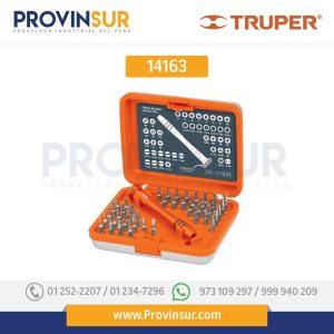 Juego desarmadores de joyero, punta intercambiable, 42pzas 14163 Truper